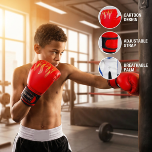 Gants <span class=keywords><strong>de</strong></span> <span class=keywords><strong>boxe</strong></span> d'entraînement AceWarm <span class=keywords><strong>de</strong></span> qualité supérieure, fabriqués en usine, design demi-doigts/sans doigts, fermeture auto-agrippante, personnalisables en cuir - Product Image 2