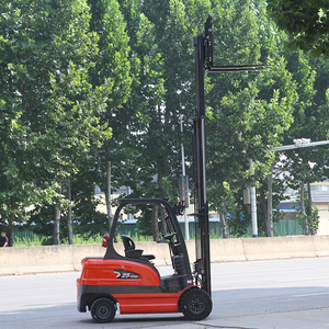Chariot élévateur tout-terrain 3 tonnes à batterie lithium, chariot élévateur à longue autonomie pour la manutention logistique - Product Image 5
