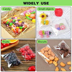 Bolsas de Plástico OPP Transparentes Personalizadas al por Mayor, Bolsas de Celofán Autoadhesivas para Regalos, Tamaño Pequeño - Product Image 6