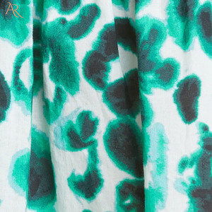 Minivestido de algodón orgánico de manga larga <span class=keywords><strong>con</strong></span> estampado Floral, ropa para mujer, Tie-Dye - Product Image 6