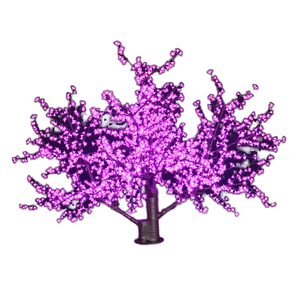 Lampe <span class=keywords><strong>LED</strong></span> de simulation d'arbre à fleurs de <span class=keywords><strong>cerisier</strong></span> et de pêcher, étanche, pour l'aménagement paysager extérieur, la cour et la pelouse, éclairage décoratif - Product Image 1