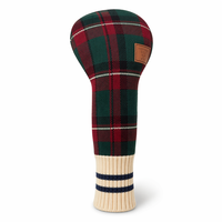 Housse de tête de club de golf portable en cuir PU vierge personnalisable pour driver et fairway wood, vente en gros d'usine à prix abordable