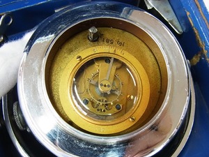 SEIKO Japan Made Nautical Quartz <b>Ship</b> <b>Clock</b> Antique for Maintaining <b>Ship</b> Movement - Product Image 6