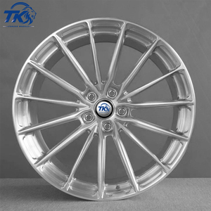Rines de Aleación <span class=keywords><strong>DOT</strong></span> Personalizados en Plata Pulida, Forjados en 1 Pieza, de 18, 19, 20, 21 y 22 Pulgadas, 5x112, 5x114.3, para BMW, Audi, <span class=keywords><strong>Mercedes</strong></span>, Tesla - Product Image 3