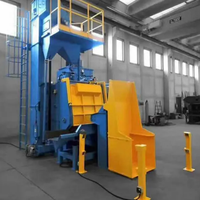 Q32 Machine de grenaillage automatique Delong Abrator de type Delong avec système de chargement et de déchargement efficace