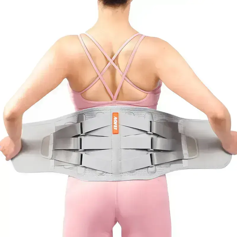 調節可能なストラップ作業用医療用鎮痛ウエスト腰サポートブレースランバーウエストサポートベルト