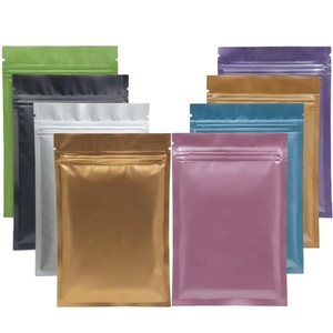 Sacs en Mylar refermables, pochettes multicolores, scellables, à 3 côtés, anti-odeurs, pour emballage d'aliments, en Stock et personnalisés - Product Image 3