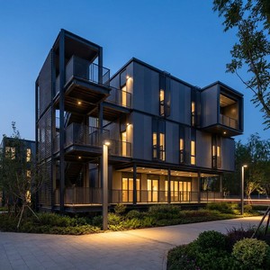 Elegante Casa Modular de Acero de Múltiples Niveles para Alquiler Vacacional y Desarrollo de Villas Turísticas - Product Image 4