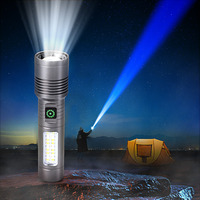 Lampe torche Weidasi étanche haute puissance, longue portée, super lumineuse, lampe torche tactique rechargeable LED