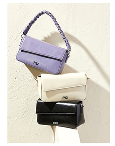 Cadena de suministro global <span class=keywords><strong>Paparazzi</strong></span> personalizado # PA0034 <span class=keywords><strong>moda</strong></span> mango trenzado nuevas mujeres señoras PU cuero bandolera bolso de hombro bolsos - Product Image 6