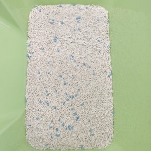 Litière pour chat personnalisée, sans poussière, anti-odeur, à base de tofu et SAP, faible dispersion, ultra-absorbante, soluble dans l'eau, ingrédients naturels - Product Image 1