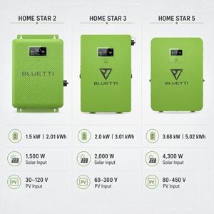 Système de stockage d'énergie domestique à charge <span class=keywords><strong>solaire</strong></span> rapide BLUETTI, recharge en 1,5 heure, 2 kWh, 3 kWh, 5 kWh, générateur hors réseau ESS - Product Image 2
