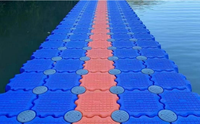 Anshun Vente chaude Blocs de ponton flottants modulaires en PVC et HDPE pour plateforme