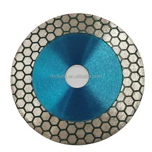 Hoja de sierra de diamante para corte de azulejos de cerámica, disco de corte de amoladora angular de 125mm, sinterizada, la mejor calidad