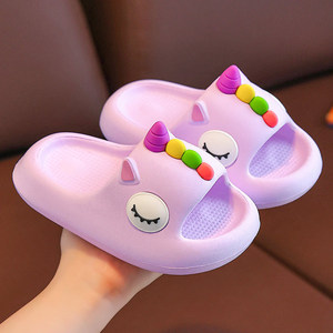 รองเท้าแตะเด็กแบบระบายอากาศลายการ์ตูนสำหรับฤดูร้อน ใส่ได้ทั้งในบ้านและนอกบ้าน ผลิตจากวัสดุ EVA - Product Image 4