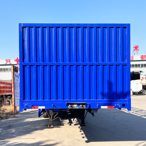 Semirremolque <span class=keywords><strong>de</strong></span> Carga <span class=keywords><strong>con</strong></span> Barandas Laterales <span class=keywords><strong>de</strong></span> 4 Ejes y 48 Pies para Camioneta - Product Image 5