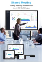 HDFocus OEM ODM Tableau blanc interactif intelligent 85 pouces avec écran LCD d'ordinateur OPS Android 4K