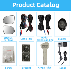 トヨタカローラchrプリウスカムリ専用車バックミラーbsm死角モニタリングシステムbsdレーンチェンジアシストに最適 - Product Image 4