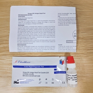 Prueba Rápida de Diagnóstico Temprano de <span class=keywords><strong>Dengue</strong></span> MR: Detección de Antígeno NS1 en Fase Aguda, Esencial para el Tratamiento de la Fiebre en Zonas Endémicas - Product Image 4