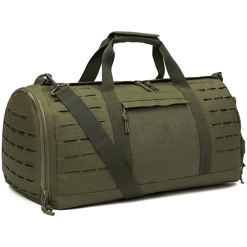 40L Tactical Duffle Bag For Men Sport Gym Bag Fitness Tote Travel Duffle Training Workout Bag With Shoe Compartment