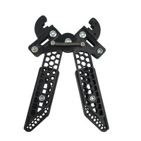 Support d'arc haut de gamme en forme de 8, largeur et longueur réglables, support universel pour arc composé de tir à l'arc