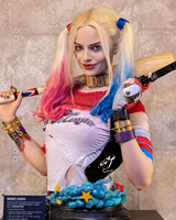 Statue réaliste de Harley Quinn en résine de 77 cm, sculpture de la Fille du Suicide Squad pour collection et exposition intérieure.