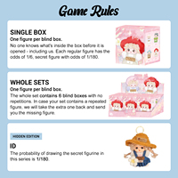 Annie Baby Fashion Week Boîte Mystère de Poupées en Peluche, Figurine de Fille Kawaii de Dessin Animé, Pendentif de Sac, Jouet d'Art de Collection, Boîte Surprise, Cadeaux