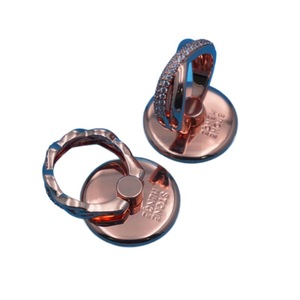 Support de téléphone en métal Hengstone, anneau rond en or rose, support de bureau adhésif - Product Image 5