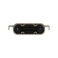 USB4520-03-1-A Receptacle USB Tipe C untuk USB 2.0, Tipe SMT, Pemasangan di Tengah, Offset 2.1mm