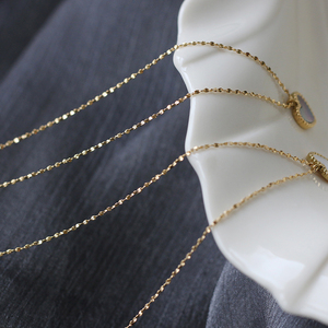 Collier pendentif coquillage coeur en acier inoxydable plaqué or 18 carats style bohème vintage 18 pouces bijoux de réglage griffe à la mode - Product Image 3