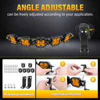 Nouveau prix d'usine, barre lumineuse LED 40 pouces 4x4 tout-terrain, faisceau combiné, 150W, kit pour voiture, UTV, ATV, camion, étanche IP67, 14000LM