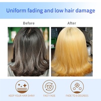 Poudre décolorante pour cheveux sans ammoniaque, fabrication professionnelle en Chine, marque privée en gros