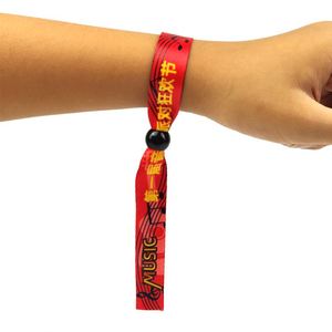 Bracelet d'identification personnalisé en sérigraphie, multi-styles, imperméable, pour concerts, expositions, fêtes et événements - Product Image 2