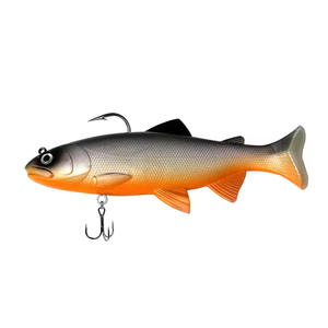 18cm 125g di grandi dimensioni in sovrappeso simulano il pesce esca di pesca d'altura esche artificiali esca morbida pesca <span class=keywords><strong>La</strong></span> pece - Product Image 1