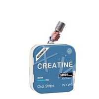 Bandes orales personnalisées pré-entraînement : Endurance, récupération, croissance musculaire, créatine monohydrate, supplément énergétique à dissolution rapide