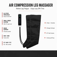Bottes de massage à compression d'air à brancher, 4 chambres à air, masseur intelligent pour jambes et pieds, améliore la circulation sanguine - Vente chaude