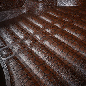 Tapis de sol de voiture en cuir personnalisés avec logo, best-seller, pour cadeau d'affaires, utilisation toutes saisons - Product Image 3