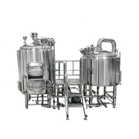 5BBL, bouilloire de brassage de bière, réservoirs de bière en acier inoxydable pour Micro brasserie