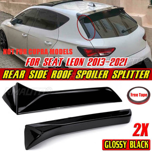 Alerón Trasero para Coche con Aspecto de Fibra de Carbono/Negro Brillante, Alerón para Ventana Trasera, para SEAT LEON 5F FR Mk3 MK3.5 2013-2021 - Product Image 1