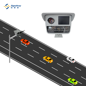 Cámara de Control de Velocidad por <span class=keywords><strong>Radar</strong></span> Fija Signalway con Reconocimiento de Matrículas, Sensor CMOS de 9MP, Clasificación IP67 - Product Image 1