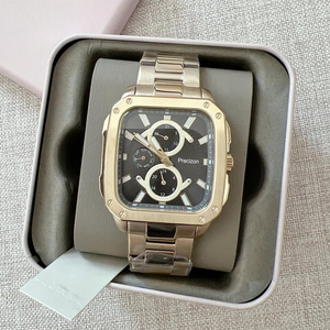 Orologio da Uomo con Cassa in Acciaio Inossidabile da <span class=keywords><strong>42</strong></span> mm e Cinturino in Acciaio Inossidabile, Cronografo Multifunzione - Product Image 3
