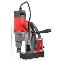 Perceuse magnétique à vitesse variable BAOJIE BJ-3800E, machine de perçage industrielle portable avec base magnétique robuste