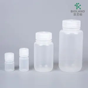 Laboratory High Quality RNase/DNase-free PP Reagent Bottle Laboratory Chemical Plastic Wide Mouth Reagent Bottle