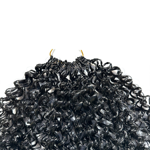 Offre Spéciale 18 pouces pour Ombre vague d'eau Crochet Passion Twist tresse Extension de cheveux de haute qualité plusieurs couleurs disponibles - Product Image 5