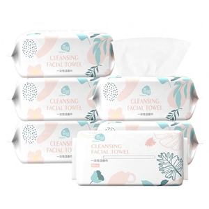 Toalla Facial personalizada para la cara, toallitas higiénicas desechables, en seco y húmedo, 100% algodón - Product Image 3