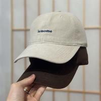 Casquette de baseball unisexe 2026 à large bord, nouveau style, broderie lettre PVC, style vintage américain, protection solaire printemps/été, effet amincissant