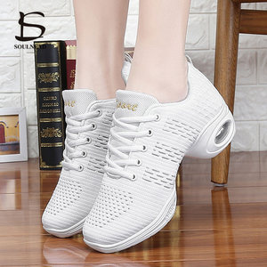 Scarpe da ballo in Mesh da <span class=keywords><strong>donna</strong></span> con vendita calda moderna <span class=keywords><strong>Jazz</strong></span> scarpe da ballo moderne - Product Image 6