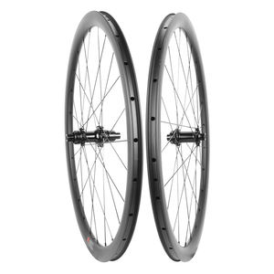 Ruedas de <span class=keywords><strong>Bicicleta</strong></span> de Fibra de Carbono Personalizadas de <span class=keywords><strong>26</strong></span>", 27.5" y 29" con Freno de Disco, Ancho de Llanta de 19-25 mm y Peso de 850-950 g - Product Image 2