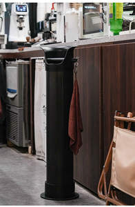 Caja de desechos de café comercial, ecológica, moderna y alta, de plástico ABS, para cafeterías y bares - Product Image 3