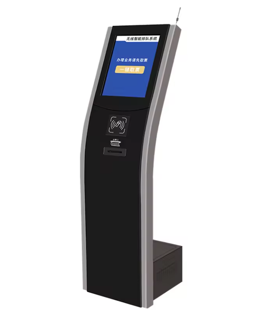 Clinic Self-Service Queue Management System Automatic Queue Ticket Dispenser Kiosk TVM Ticket Vending Machine for Shopping Mall